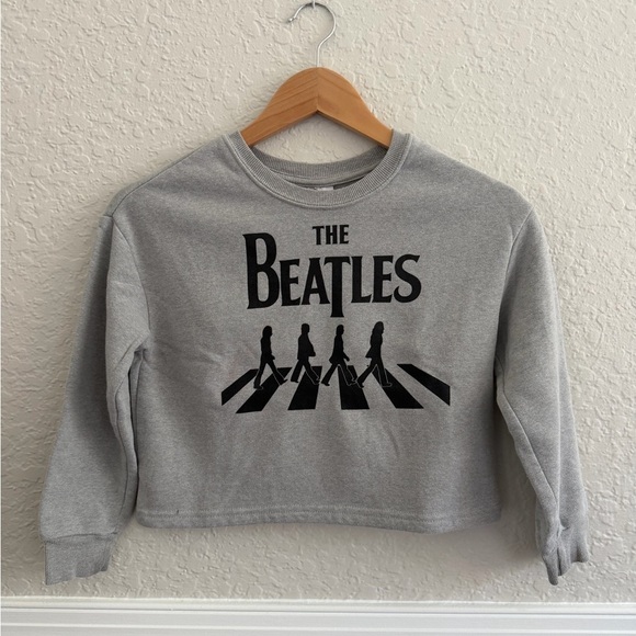 The Beatles Other - Grayson Social Girls Gray The Beatles Sweatshirt Size 6 – Good Condition